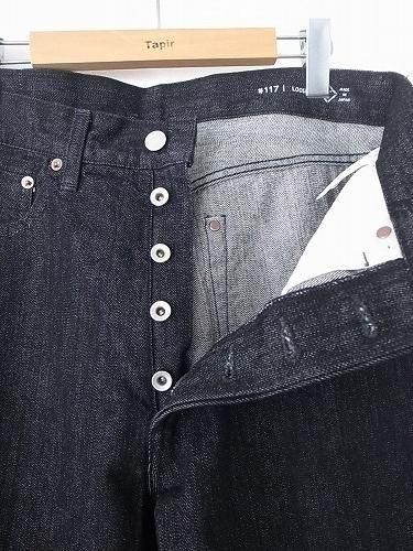 Ordinary fits 롼ǥ˥ BLACK ONE WASH unisex
