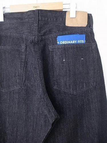 Ordinary fits 롼ǥ˥ BLACK ONE WASH unisex