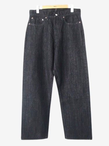 Ordinary fits ルーズデニム BLACK ONE WASH unisex