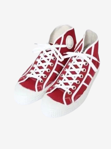チェコ軍 ハイカットキャンバススニーカー DEADSTOCK RED mens
