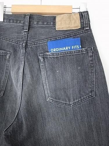 Ordinary fits 롼ǥ˥ BLACK USED unisex