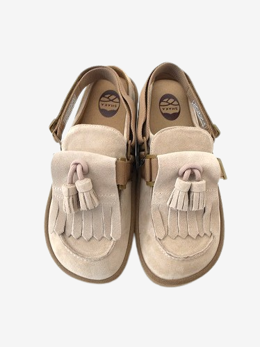 SHAKA MOC MULE TASSEL SUEDE unisex