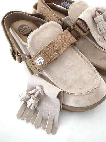 SHAKA MOC MULE TASSEL SUEDE unisex