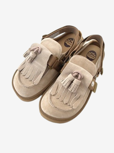 SHAKA MOC MULE TASSEL SUEDE unisex