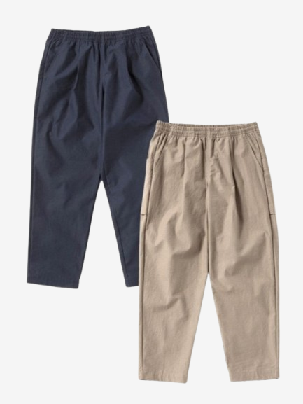 JACKMAN バッファー Stretch Peg-Top Trousers(S 249:Fade Black): ALL｜jackman日本