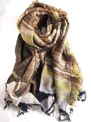tamaki niime ڿ roots shawl woolcotton big С֥