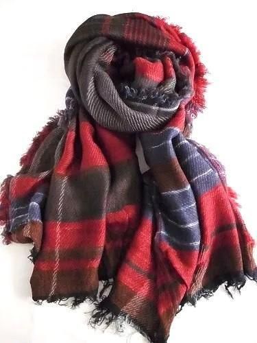 tamaki niime ڿ roots shawl woolcotton big С֥