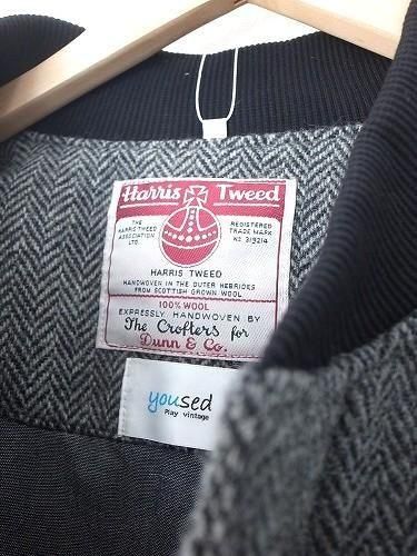 Yoused (ユーズド) ハリスツイードダービージャケット 正規通販 - 神戸