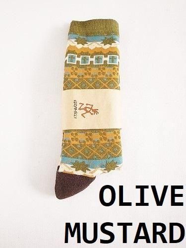 GRAMICCI ジャガードソックス mens