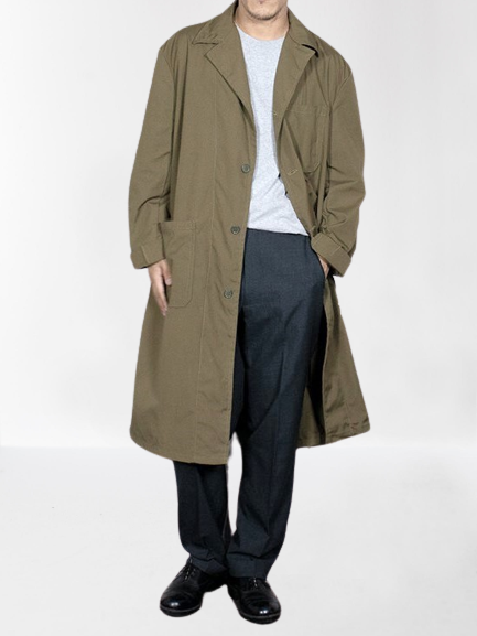 ルーマニア軍 ワークコート KHAKI DEADSTOCK unisex