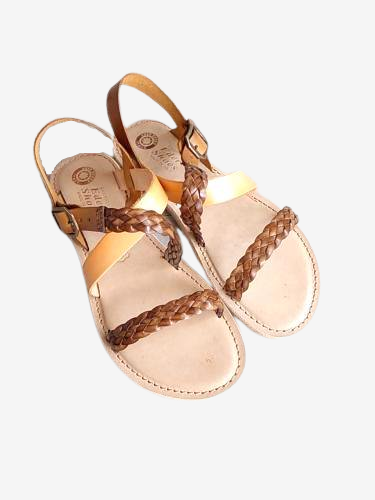 《50% OFF》 EDER レザーストラップサンダル ladies