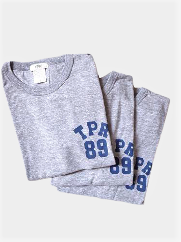 50% OFF TPR 89ץTee HEATHER GREY unisex