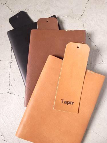 Tapir Original　レザーブックカバー　　unisex
