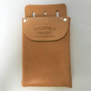 ヘリテージレザー ポケットボックス ツールポーチ/グリーンフィールドプロジェクトオリジナルロゴ入りの商品画像
