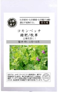 コモンベッチ　緑肥　【有機種子・固定種】の商品画像