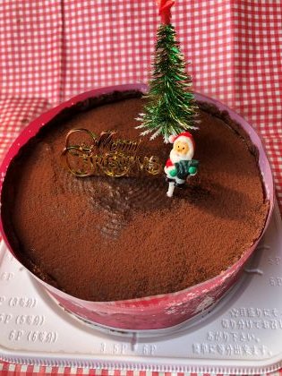 ムースショコラ ガナッシュ クリスマスバージョン アレルギーケーキ ヘルシーケーキショップ のん 卵 小麦 乳不使用