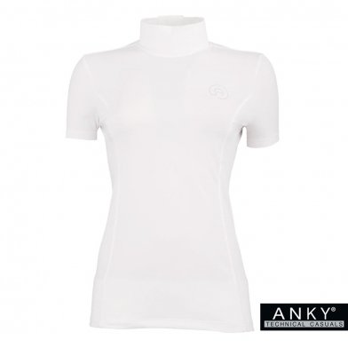 ANKY 競技用 半袖ショーシャツ ASP1 [レディース] クラシック（ホワイト 白） コンペティションシャツ
