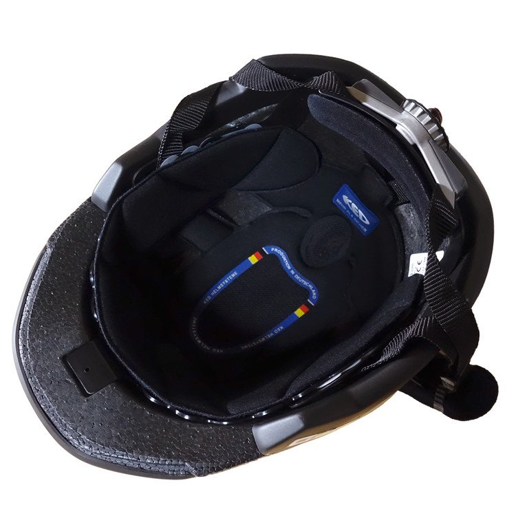KED ジュニア用ヘルメット PINA（黒 マットブラック） - 乗馬用品