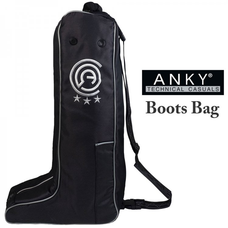 ANKY ブーツバッグAKBB1（ブラック） - 乗馬用品プラス｜馬具・乗馬用品のネット通販