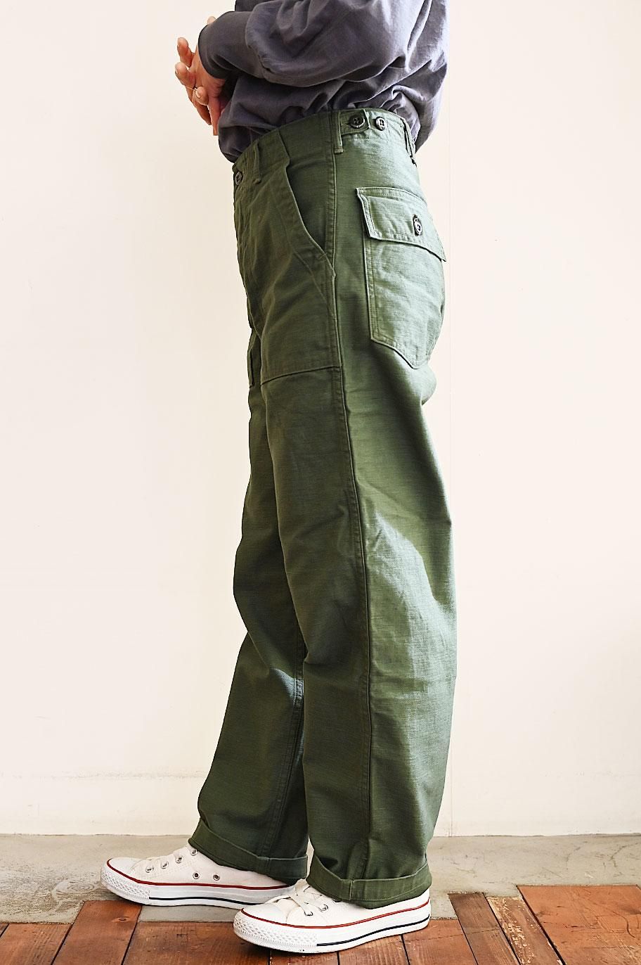 4年保証』 ARMY US orSlow ワークパンツ/カーゴパンツ FATIGUE 1 PANTS