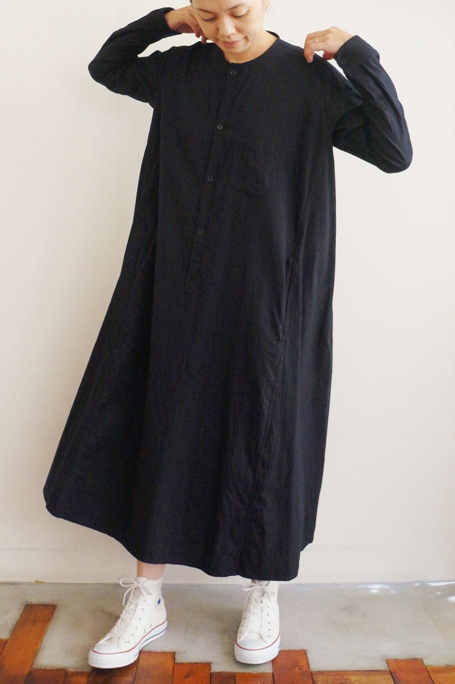 ゴーシュ コットンウールビエラフロントボタンワンピース ゴーシュ Tone Online Shop