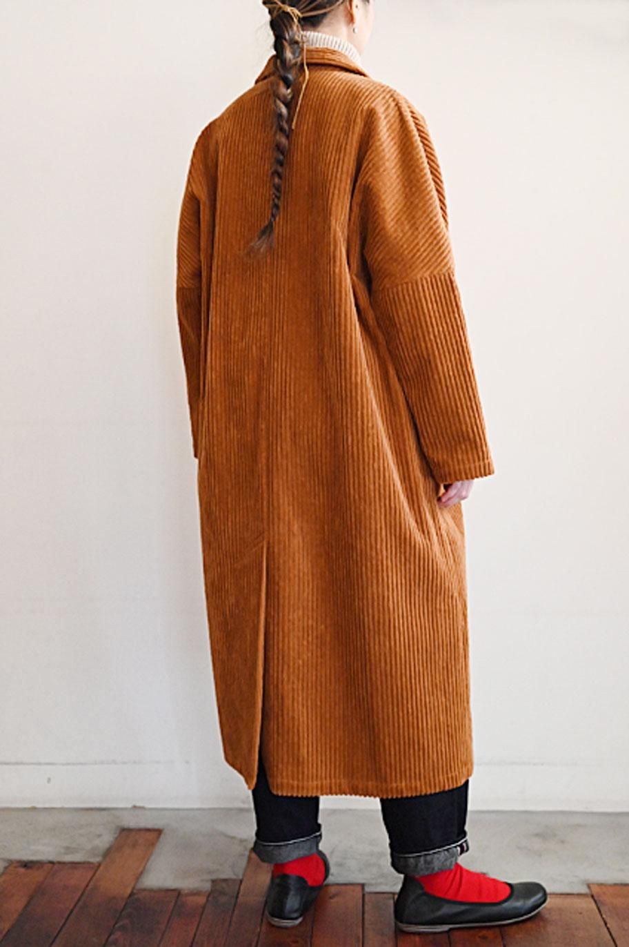 Pub 3 5wコーデュロイチェスターコート Pub Tone Online Shop
