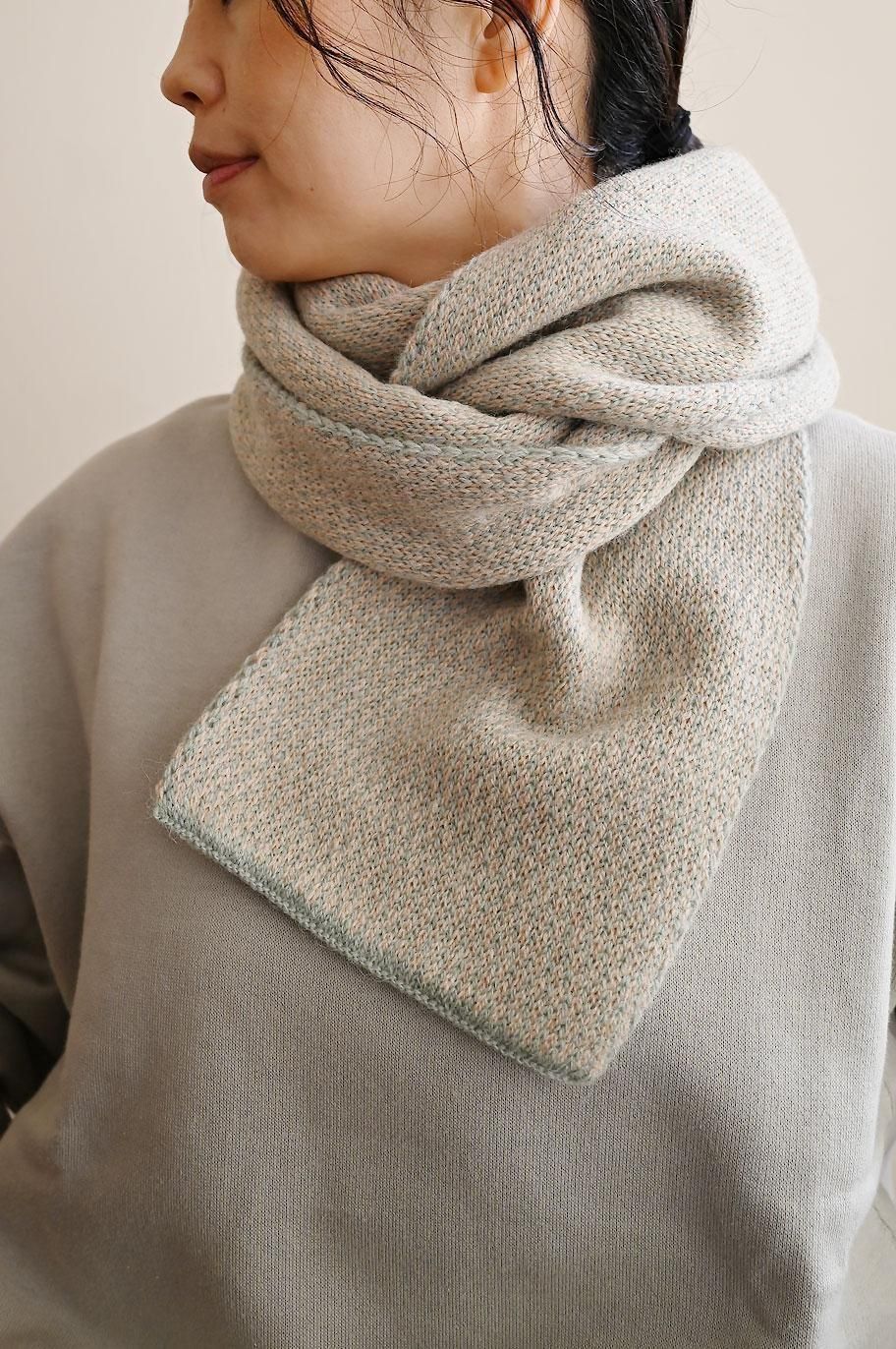 yourwear ウールジャガードマフラー ユアウェア yourwear ウールジャガードマフラー - yourwear - TONE Online Shop