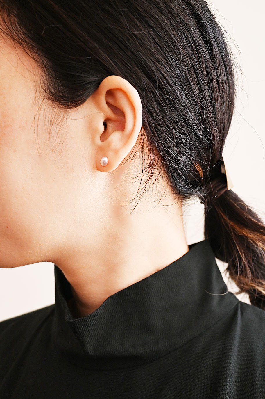 Keshi Pearl Post Earring SOURCE Lサイズ - starrvybzonline.com
