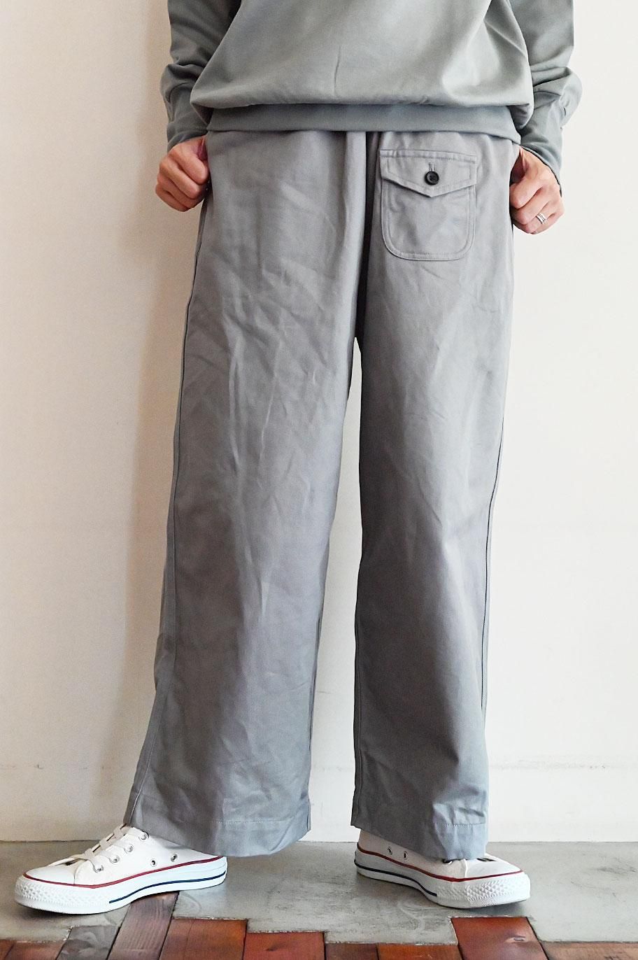 ゴーシュ カツラギ ワイドパンツ - ゴーシュ - TONE Online Shop