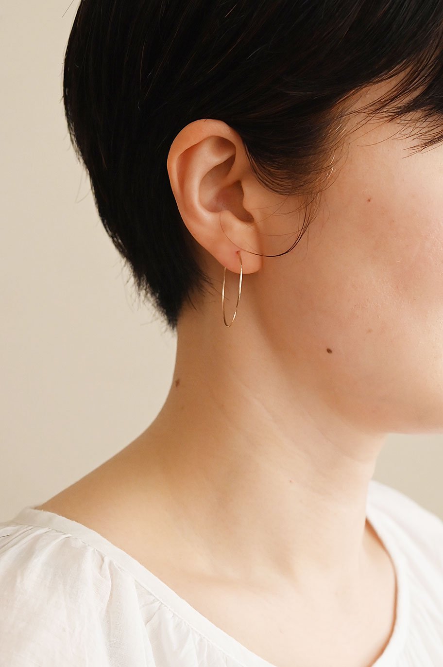 CINQ　Round earrings（ピアス）- TONE Online Shopse