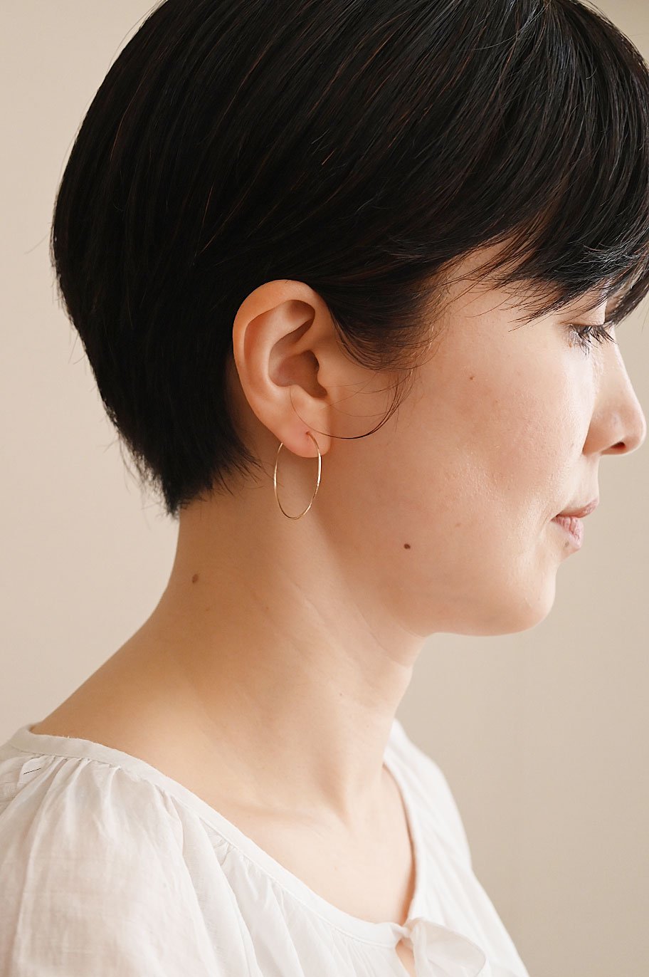 CINQ　Round earrings（ピアス）- TONE Online Shopse
