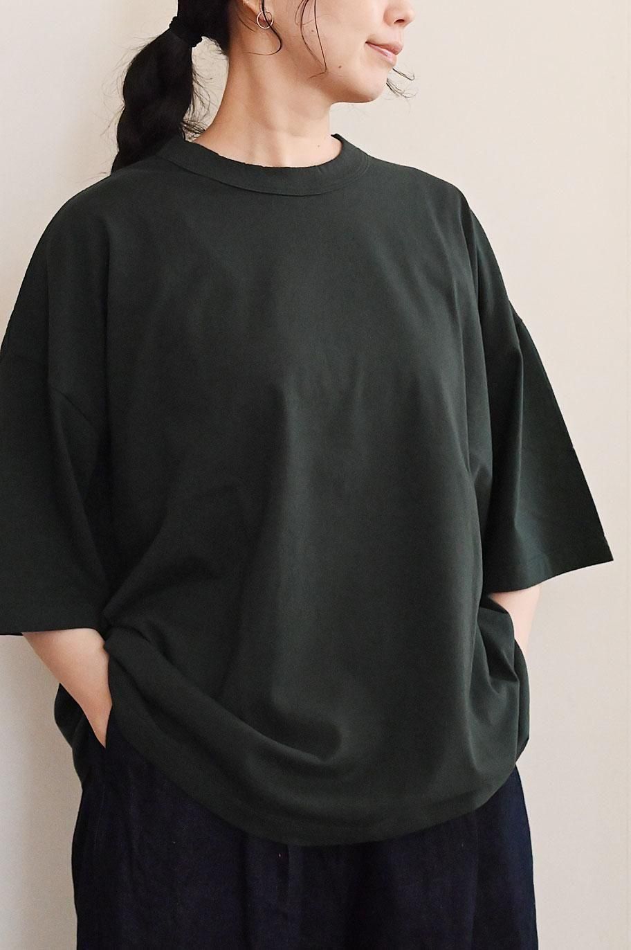 魅力的な homspun 30/1天竺半袖 BIG Tシャツ- homspun - TONE Online Shop トップス