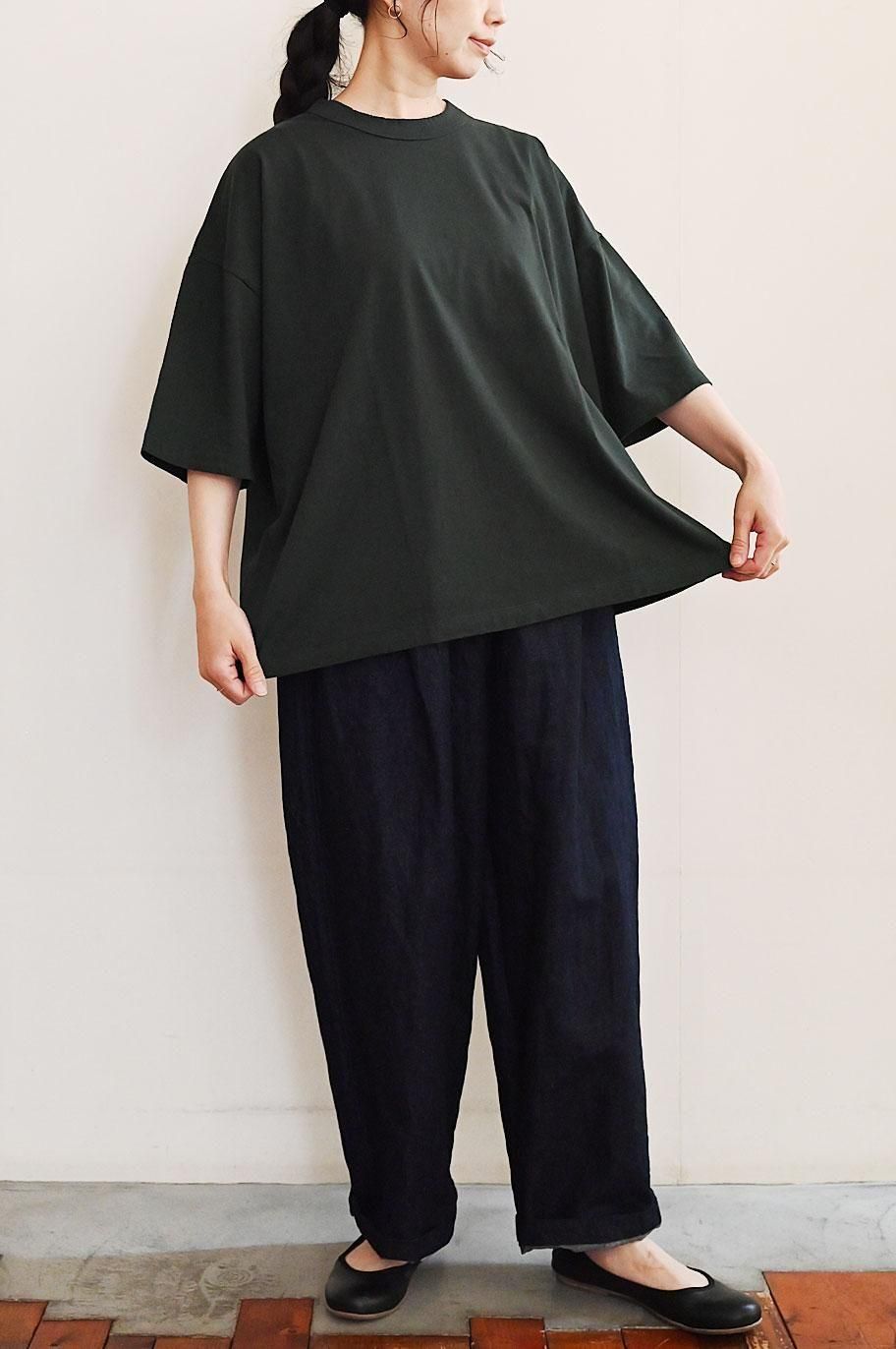 homspun homspun(ホームスパン) 30/1天竺BIG-Tシャツ 232-6365