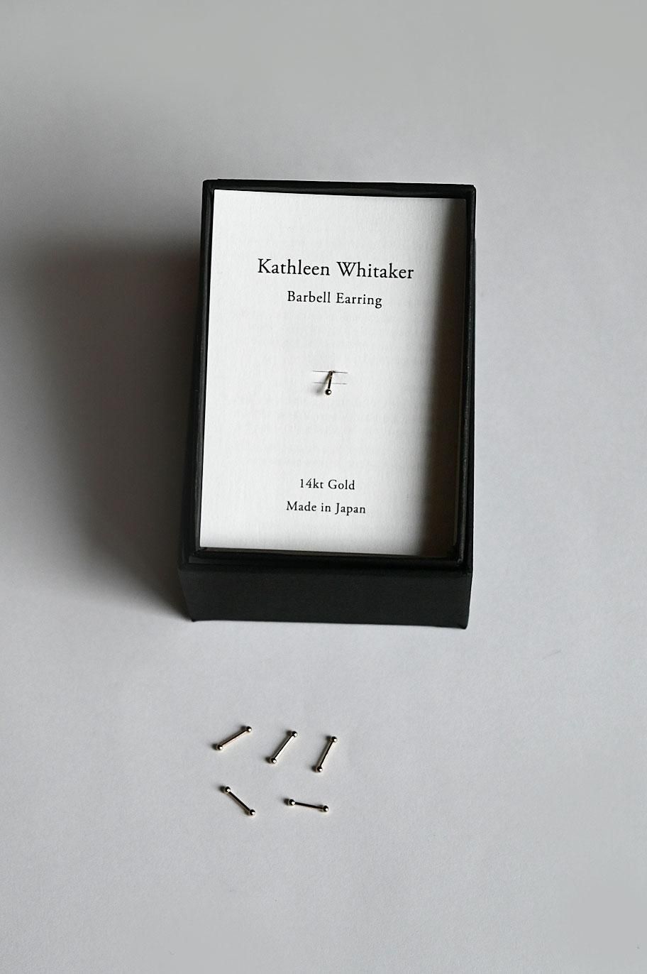 Kathleen Whitaker Long Barbell ピアス 1piece- TONE Online Shop -