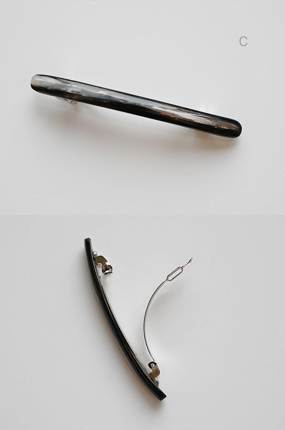 KOST KAMM 水牛角バレッタ 細 / 6cm - TONE Online Shop -
