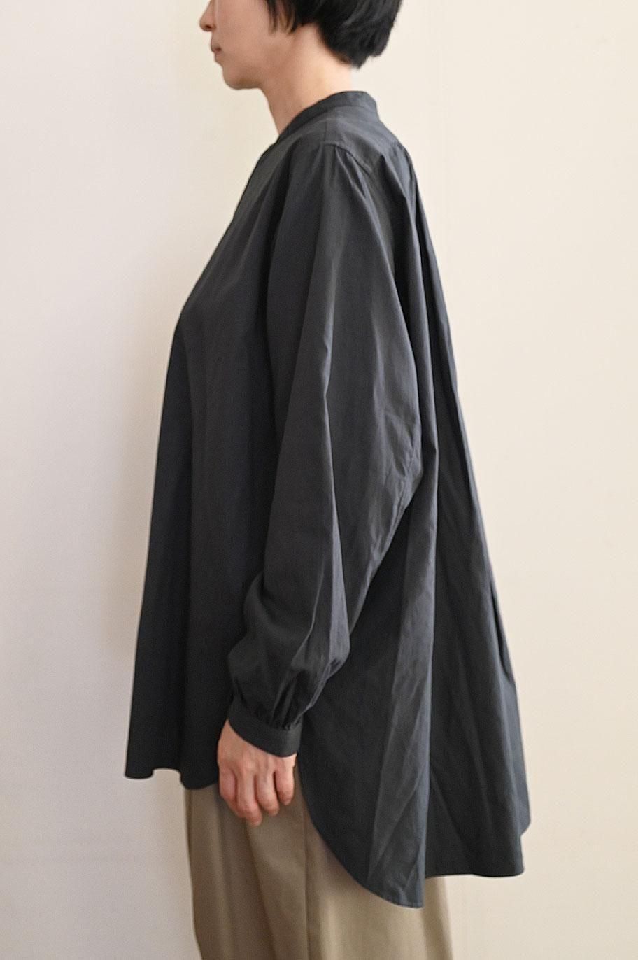 SP オーガニックコットンオックスフォードバンドカラーシャツ- SP