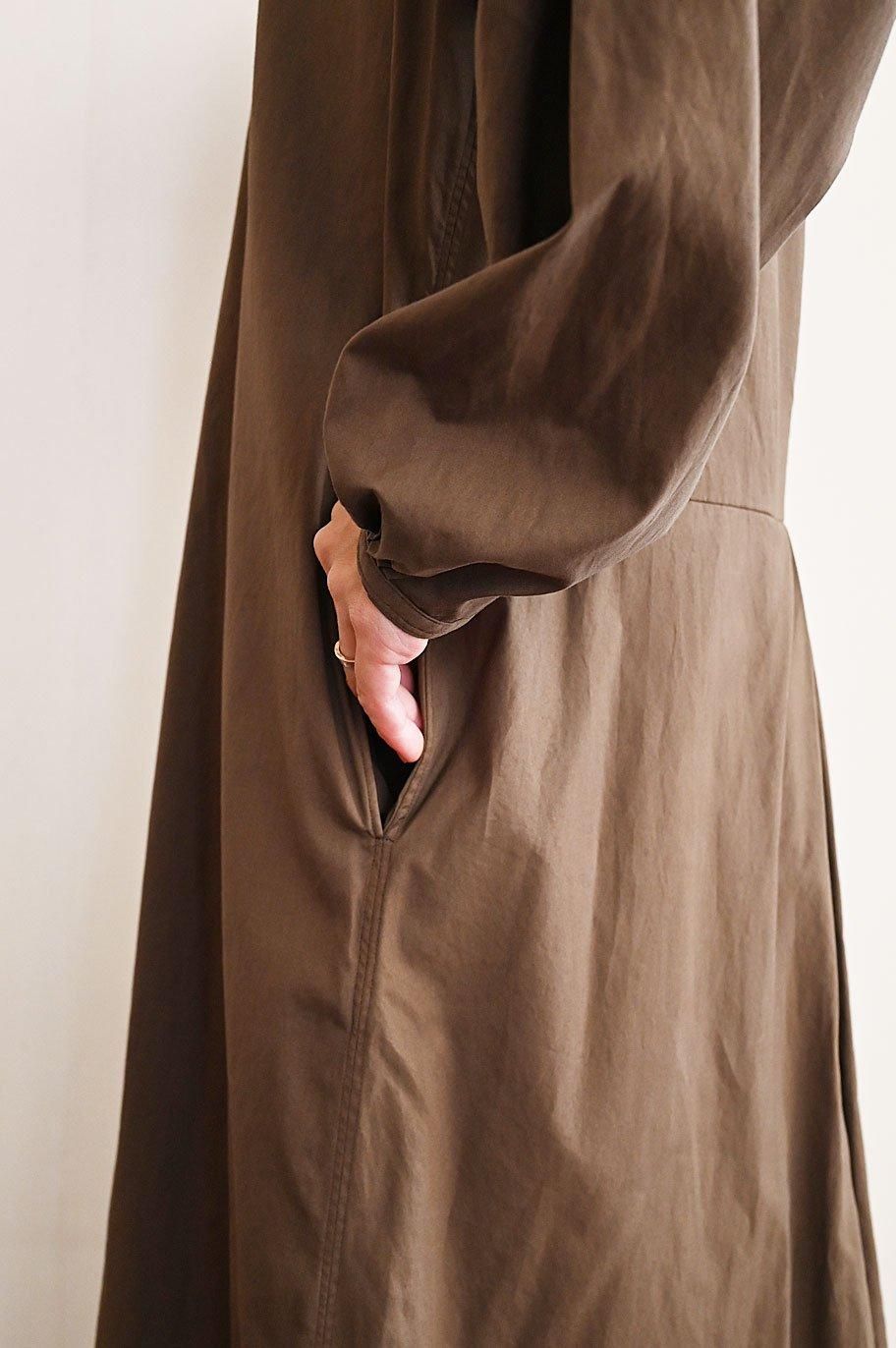 SP｜エシュペー 100/2 COTTON BROAD ONEPIECE | 【カラー展開
