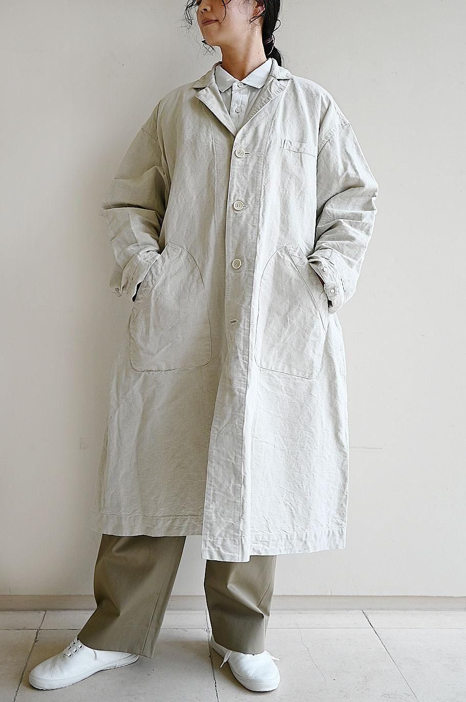 SP リネンコットンアトリエコート- SPエシュペー- TONE Online Shop