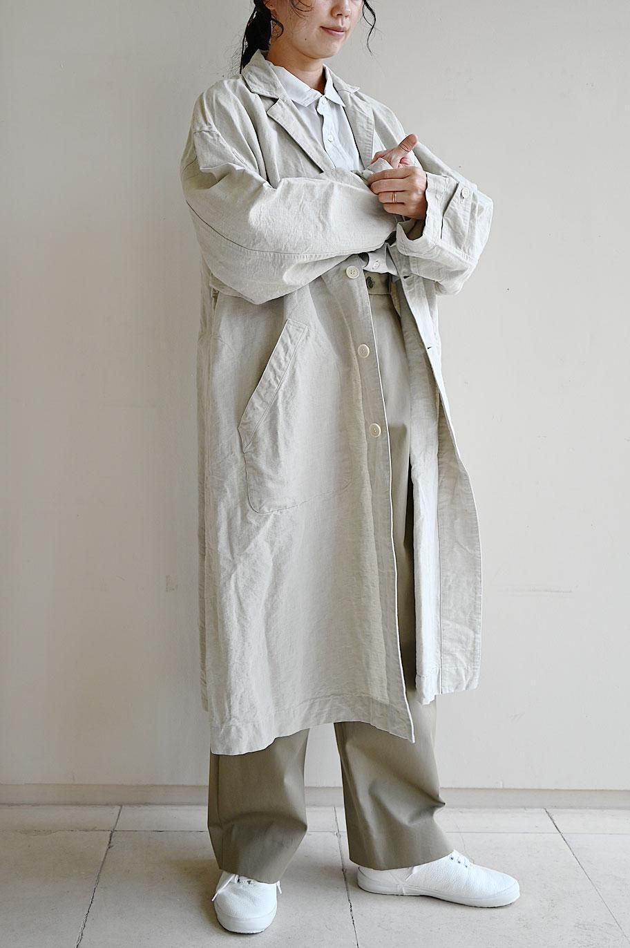 SP リネンコットンアトリエコート- SPエシュペー- TONE Online Shop