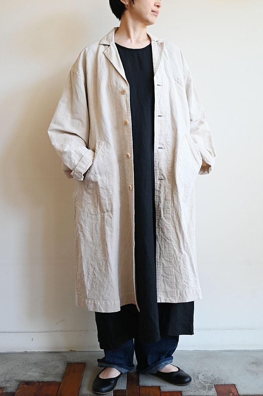 homspun リネンバイオ半袖ワンピース- homspun - TONE Online Shop