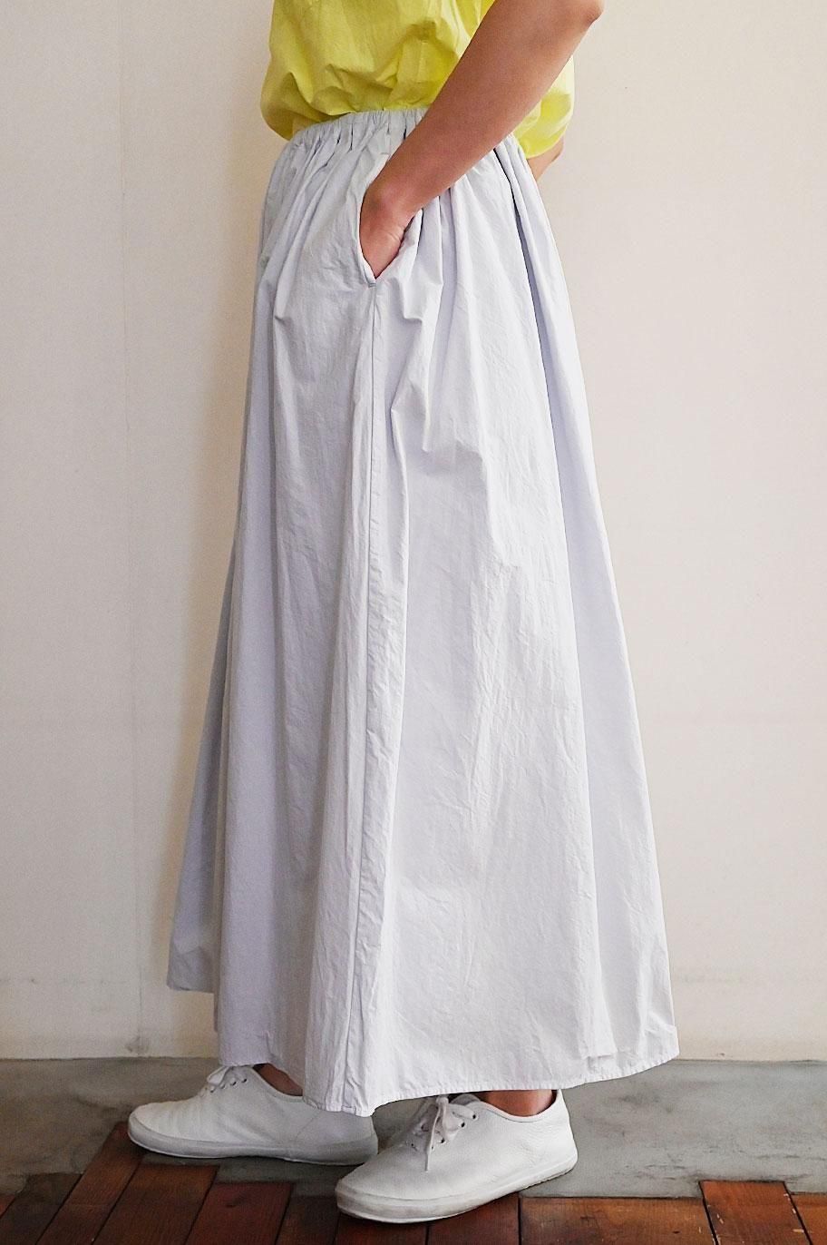 25SS】ゴーシュ ドライローンギャザースカート- ゴーシュ - TONE