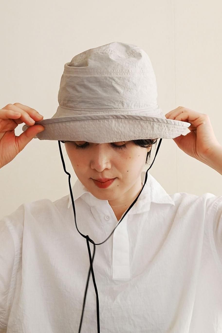 帽子 hana chisaki Hana ナイロンハット- chisaki チサキ - TONE Online Shop