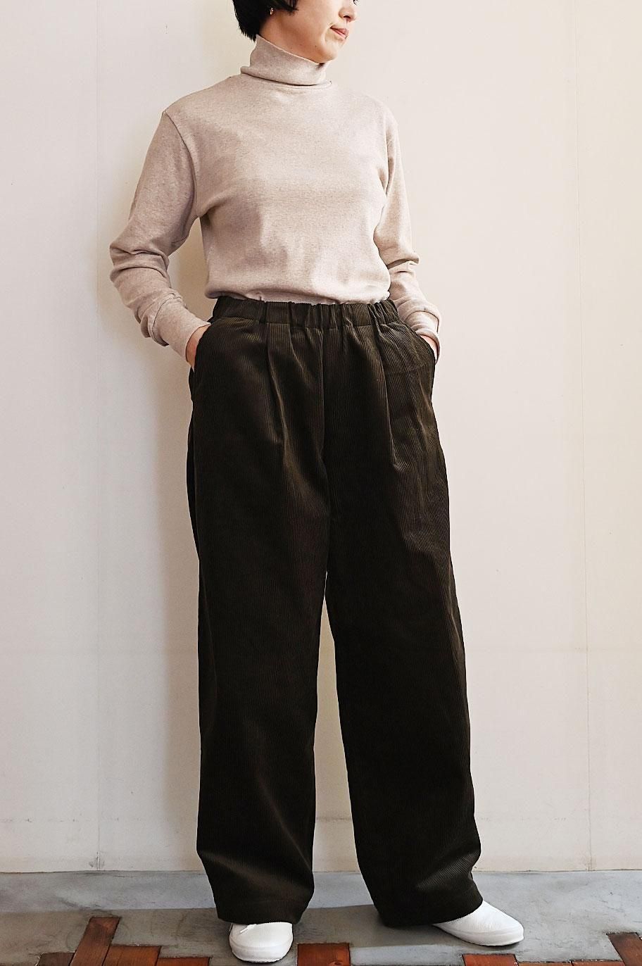 comm.arch.　ダークブラウン コーデュロイパンツ comm.arch（コムアーチ） / 16W Corduroy Trousers ご紹介