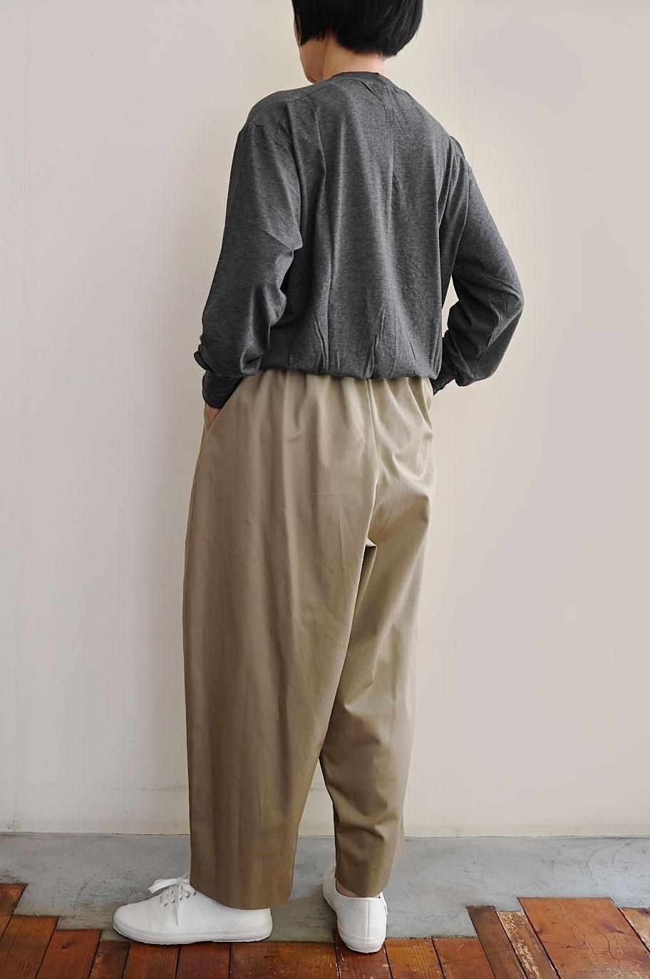 はと　SP チノクロスワイドパンツ　カーキ はと SP チノクロスワイドパンツ カーキ はと SP チノクロス