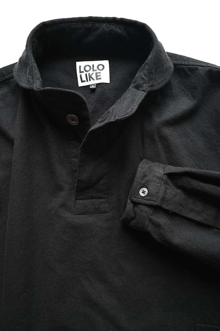 LOLOLIKE 定番プルオーバー型ビックシャツワンピース-LOLO ロロ - TONE