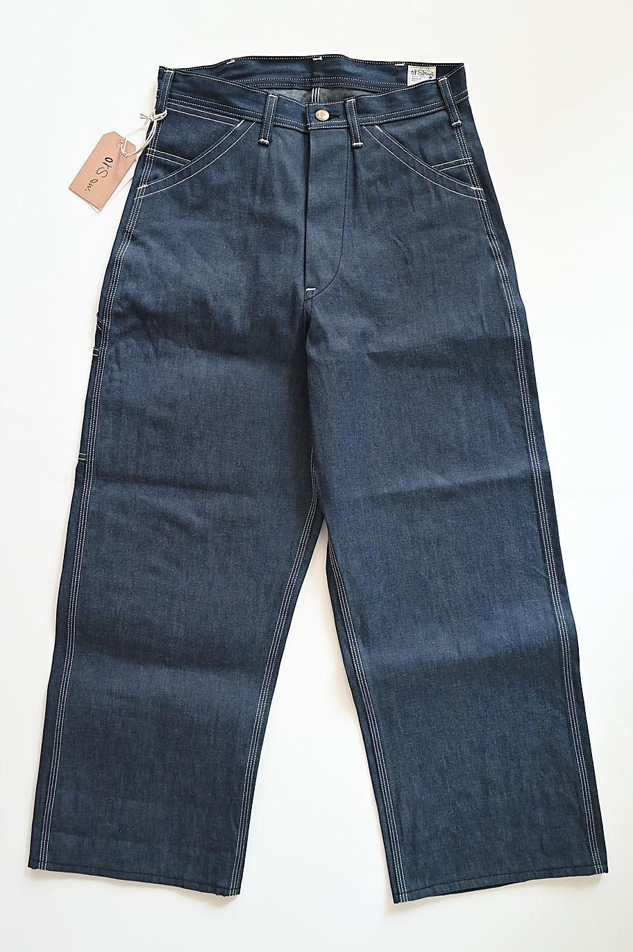 【美品】 orslow 30s ワイド ペインター パンツ デニム orslow ワイドフィット 30's ペインターパンツ (Unisex