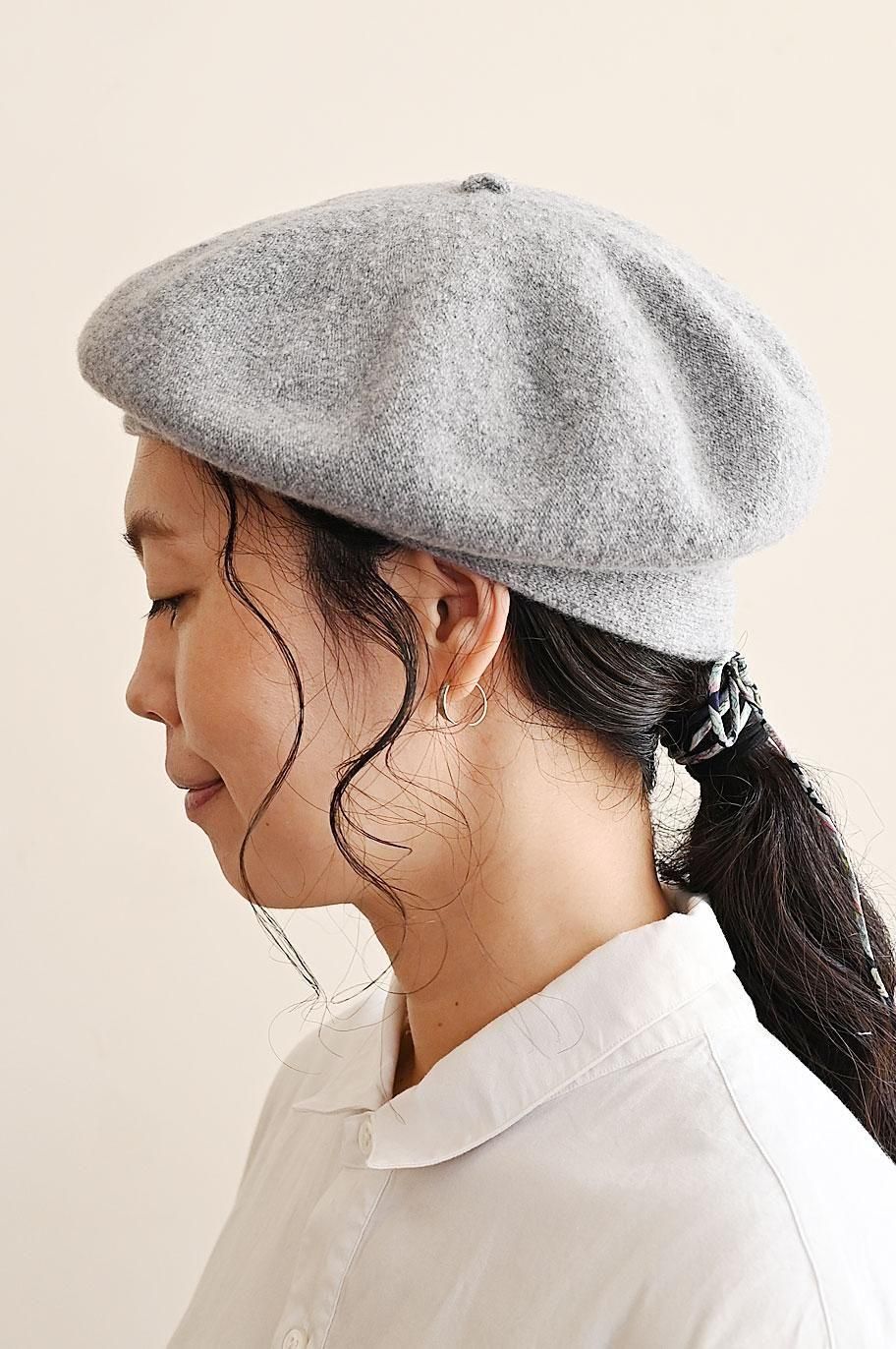 【chisaki】チサキ shima レオパード ベレー帽 chisaki】チサキ shima レオパード ベレー帽