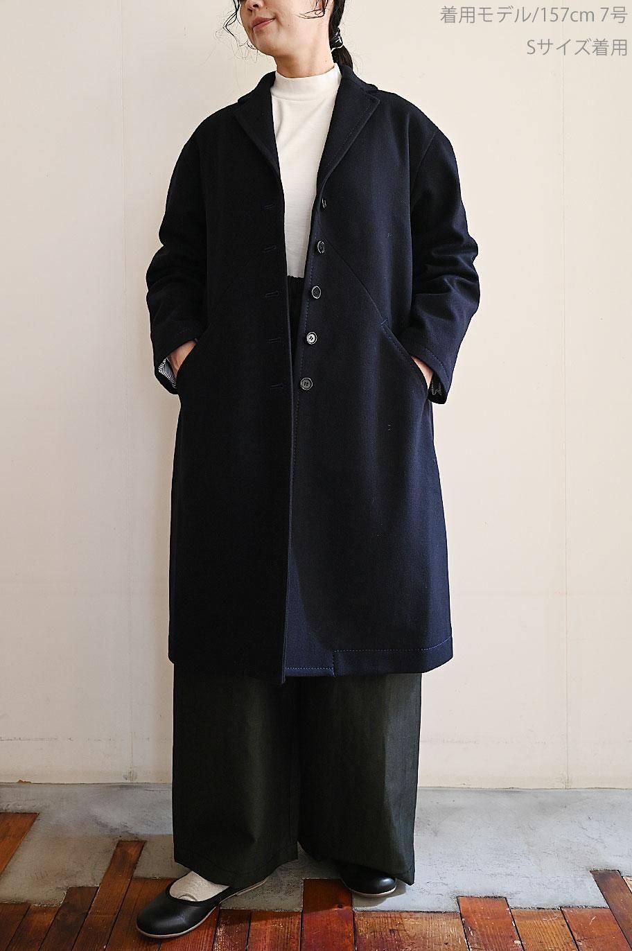 homspun ウールフラノテーラーコート - homspun - TONE Online Shop