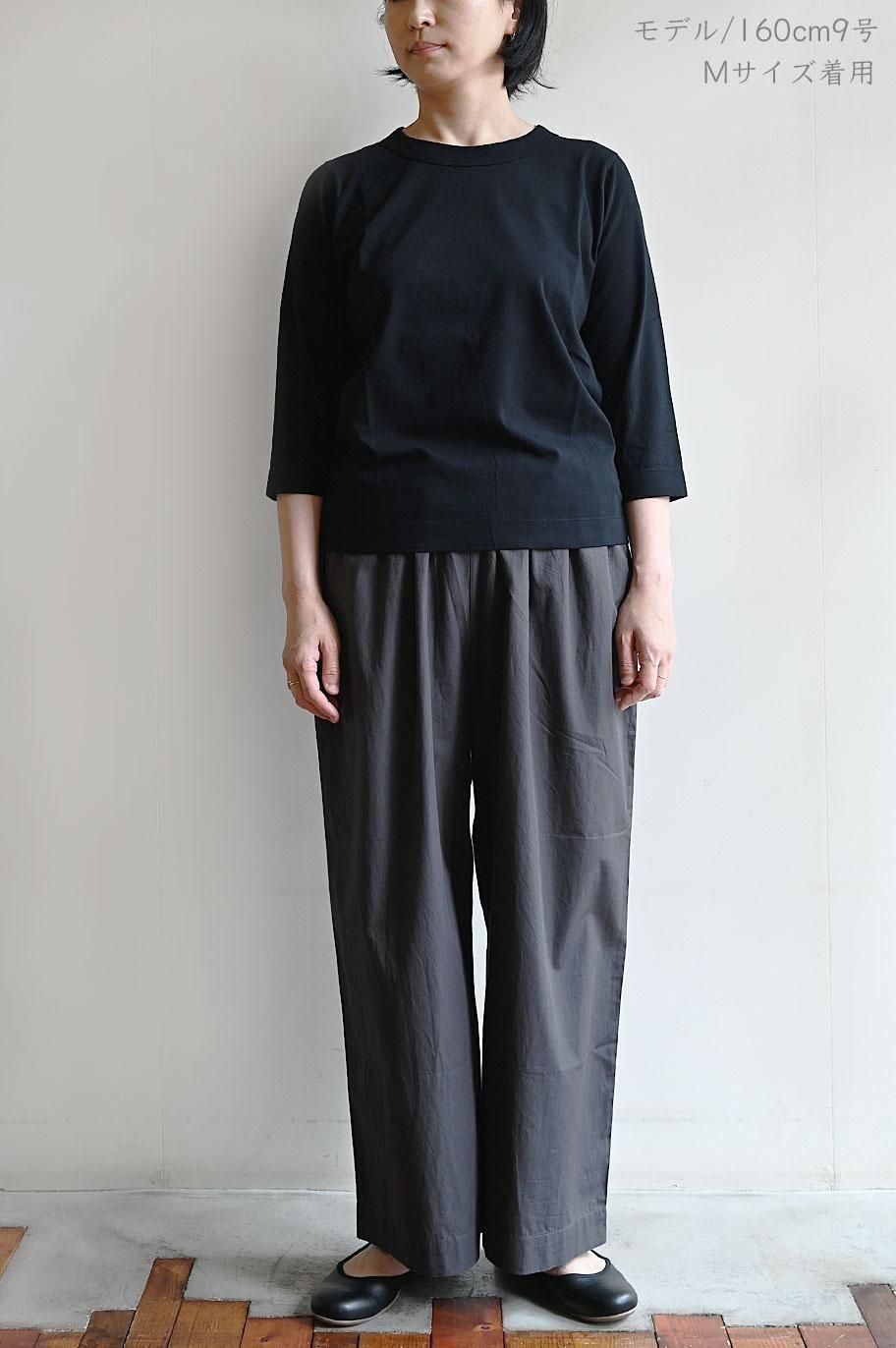 homspun 天竺七分袖Tシャツ - homspun - TONE Online Shop