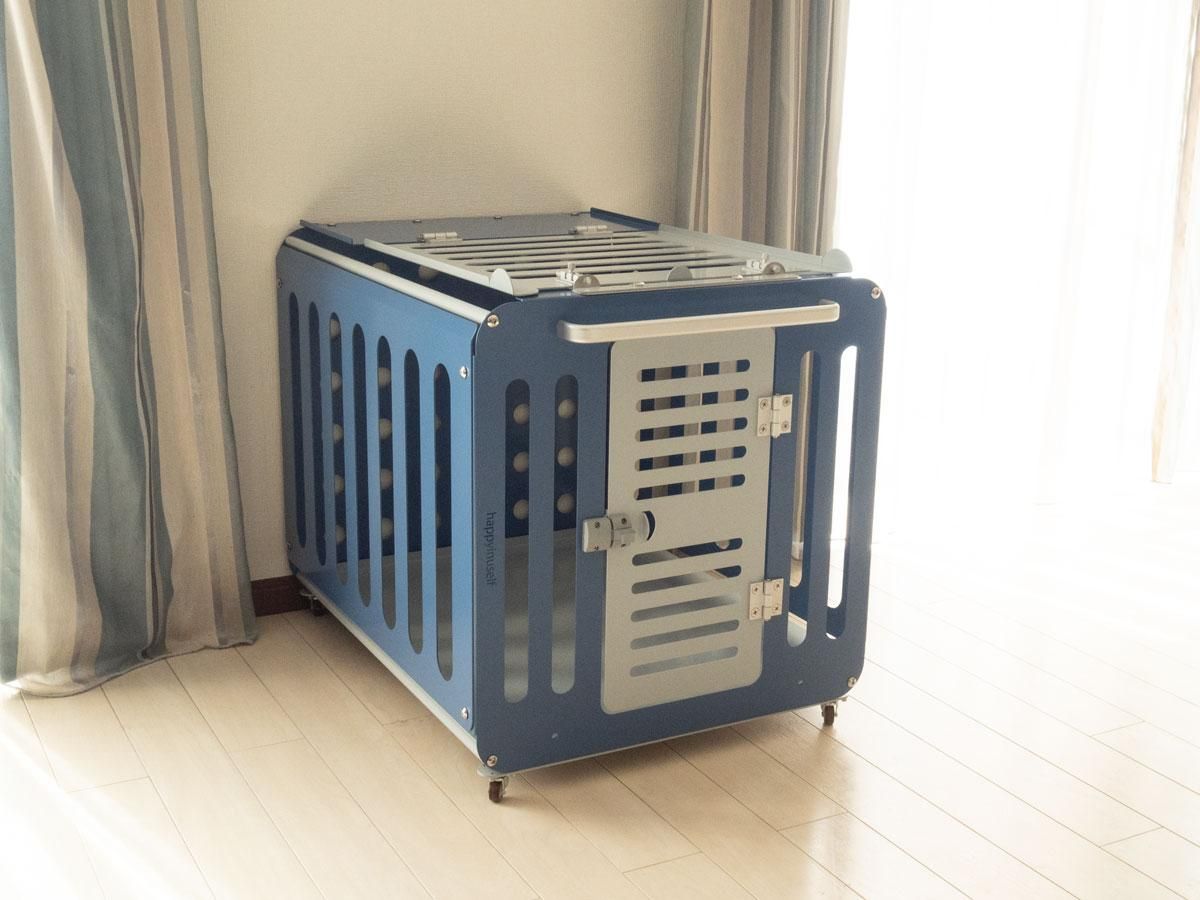 Hシリーズ He70navy 小型犬用ドッグケージ Happyinuself Hシリーズ He70navy 小型犬用ドッグケージ Happyinuself